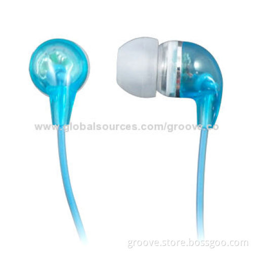Customized stereo 3.5mm in-earphone from experienced factory in Shenzhen